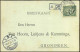 Briefkaart - "Van Hoorn, Luitjens & Kamminga, Groningen" - Cartas & Documentos
