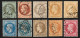 N°25/32, Napoléon III Empire Lauré 1868, Série Complète - Avec Défauts - 1863-1870 Napoleon III With Laurels