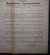 Arrêté De L'occupant Allemand Concernant La Réglementation De L'approvisionnement En Pommes De Terres Hâtives - Bruxelle - 1914-18