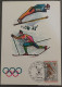 Delcampe - 10 CP JO Grenoble 1968 Timbre 1er Jour Sport Hiver Ski Patin à Glace Jeux Olympique - Olympische Spelen