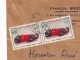 Lettre Recommandée 1959 Monaco François Brych Expert Empereur Napoléon Ier Bonaparte Paire Alfa Romeo 1950 - Cartas & Documentos