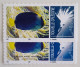 SERIE CAGOU PERSONNALISE LOGO POISSON ANGE VERMICULE 2024 ISSUE D'UNE FEUILLE DE 20 TIMBRES 2EME TIRAGE TB - Ongebruikt