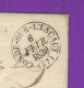 1839 LSC Condé Sur L’Escault (Nord)  Dervaux Lefebvre M. De Forges >  Braillon Poittevin Quai De La Megisserie Paris - 1801-1848: Precursori XIX
