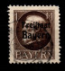 Bayern 165A Gestempelt Gepr. Infla #GL375 - Afgestempeld
