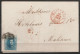 L. Datée 1857 De Quiévrain Affr. N°7 Haut De Feuille P100 Càd "QUIEVRAIN/13 NOV 1857" Pour MALINES - 1851-1857 Medaglioni (6/8)