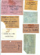 LYON Et Autres Lot Important De Tickets De 1927 En Majorité - Tickets D'entrée