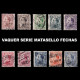 ESPAÑA. Alfonso XIII.1930-31.Serie Matasello FECHAS.Edifil 490-497A - Used Stamps