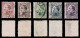 ESPAÑA. Alfonso XIII.1930-31.Serie Matasello FECHAS.Edifil 490-497A - Usados