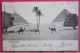 Egypte - The Pyramids - CPA Précurseur 1905 Avec Jolis Timbres Dont 1 Taxe - Pyramides