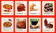 PM  Marken Heft Mit 8 Verschiedenen Marken " Best Of  Gulasch "   Lt. Scan Postfrisch - Persoonlijke Postzegels