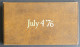 USA Bicentennial Of The Day Of Freedom July 4th 1976 - Lettres & Documents