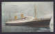USA Ansichtkarte Marine Schiffe S.S. Nieuw Amsterdam Kreuzfahrtschiff Aachen - Covers & Documents