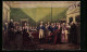 Künstler-AK Annapolis, MD, Resignation Of General Washington, 1783  - Annapolis