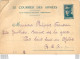LE COURRIER DES ARMEES FRANCHISE MILITAIRE 1916   ECRITE A FORNERON PHILIPPE  PAR  UN SOLDAT DU 162e RGT INFANTEFRIE R1 - Cartas & Documentos