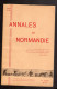 ANNALES DE NORMANDIE 1956 Toponymie 76 Marchands De Rouen Elbeuf Pompes à Feu - Normandie