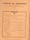 ANNALES DE NORMANDIE 1952 La Plaine D'Alençon Chanson Populaire Auvers - Normandie