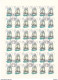 URSS 1981 BATEAUX 2 Planches De 36 Yvert 4849-4850, Michel 5112-5113 Oblitéré, Used; Cote Yv 14.40 Euros - Hojas Completas