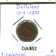 1 RENTENPFENNIG 1935 A GERMANY Coin #DA462.2.U.A - 1 Reichspfennig