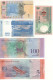 Lot Of 5 Banknotes  Banglagesh 2, Malawi 100, Ukraine 1, Venezuela 5 &1 00  All  UNC. - Andere & Zonder Classificatie