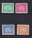 New Zealand 1939  Postage Due Sc J22-5 MH 16216 - Unused Stamps