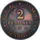 Monnaie, France, Cérès, 2 Centimes, 1878, Bordeaux, TTB, Bronze, Gadoury:105 - 2 Centimes
