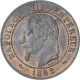 France, Napoleon III, 2 Centimes, 1862, Bordeaux, SUP+, Bronze, Gadoury:104 - 2 Centimes