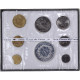 Monnaie, France, Coffret 1 C. à 10 Frs., 1973, Monnaie De Paris, FDC, FDC - Other & Unclassified