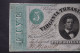 Billet  VIRGINIA TREASURE NOTE 5 DOLLARS 1862 ORIGINAL - Valuta Della Confederazione (1861-1864)