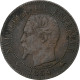 France, Napoléon III, 2 Centimes, 1854, Lyon, Bronze, TB+, Gadoury:103 - 2 Centimes