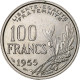 France, 100 Francs, Cochet, 1955, Beaumont - Le Roger, Cupro-nickel, SUP+ - 100 Francs