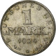 Allemagne, République De Weimar, Mark, 1924, Karlsruhe, Argent, SUP, KM:42 - 1 Mark & 1 Reichsmark