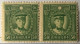 Rare Pane Of Two 0,50 Yuan China Stamps - 1941-45 Northern China