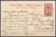Congo Belge - EP CP 10c Rouge-brun "Monts Ruwenzori" Càd KAMBOVE /17 JUIN 1915 Pour Administrateur Territorial à ELISABE - Enteros Postales