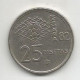 SPAIN 25 PESETAS 1980 (81) - WORLD CUP SOCCER GAMES - 25 Peseta