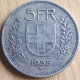SCHWEIZ / ZWITSERLAND /Suisse : 5 FRANCS 1935 SILVER KM 40 - 5 Franken