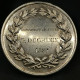 MEDAILLE ARGENT 1889 CERTIFICAT D'ETUDES ECOLE LIBRE DE JOUY EN JOSAS / 28mm 10.4g / SILVER - Professionnels / De Société