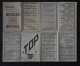 Brugge - Plan De La Ville De Bruges - 1934 - Publicités Au Dos - 44 X 34,5 Cm - - Cartes Géographiques