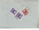REPUBLIC COAT OF ARMS, STAMPS ON COVER, 1951, ROMANIA - Briefe U. Dokumente