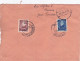 REPUBLIC COAT OF ARMS, STAMPS ON COVER, 1950, ROMANIA - Lettres & Documents
