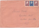 REPUBLIC COAT OF ARMS, STAMPS ON COVER, 1950, ROMANIA - Briefe U. Dokumente