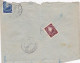 REPUBLIC COAT OF ARMS, STAMPS ON COVER, 1949, ROMANIA - Covers & Documents