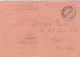 MINER, STAMP ON COVER, 1950, ROMANIA - Cartas & Documentos