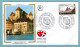 FDC France 1977 - Annecy - YT 1935 - Annecy (soie) - 1970-1979