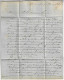 Great Britain 1851 Pastré Brothers Merchant-shipowner Fold Cover London Calais Paris France Handwritten Rate 1/6 - Briefe U. Dokumente
