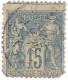 Y&T : 90 (o) - Bien Décentré - Timbre France - 1877 - Paix Et Commerce - VARIETE - Non Classificati