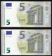 Greece New Issue 2024 Lot 2 Pieces 5 EURO GEM UNC! Lagarde Signature! Printer Y009F6 ! "Y" New Issue! - 5 Euro