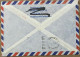 HONG KONG 1999, COVER USED TO INDIA, METER MACHINE SLOGAN CANCEL, MAIL FAST AIRMAIL PRINTED MATTER, POSTAGE PAID - Storia Postale