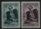 Russia / Sowjetunion 1941 - Mi-Nr. 819-820 A ** - MNH - Lermontow (I) - Neufs