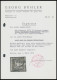 WÜRTTEMBERG 42a O, 1873, 70 Kr. Braunlila, Voll-breitrandig, Rechts Eine Natürliche Papierknitterung, Farbfrisches Prach - Gebraucht