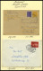BAHNPOST Münster-Emden (verschiedene Züge Und Typen), 1896-1961, 12 Belege, Ein Briefstück Und Eine Beutelfahne, Meist P - Máquinas Franqueo (EMA)